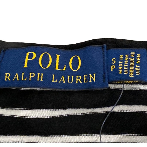 NWT Polo Ralph Lauren Striped Tee - Picture 4 of 4